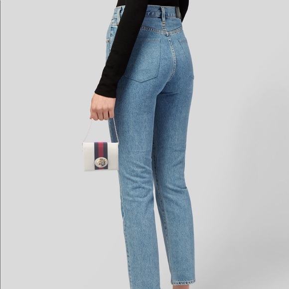 Gucci White Rajah Chain Card Case Sylvie - Picture 2 of 10